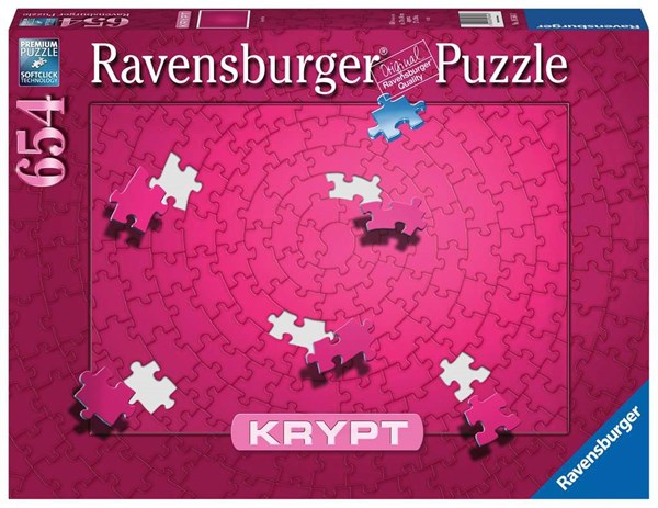 Ravensburger (16564) - "Krypt Pink" - 654 Teile Puzzle