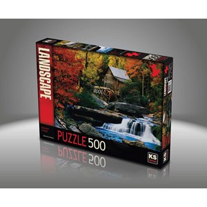 KS Games (11336) - Katherine Hurtley: "Autumn Chalet" - 500 Teile Puzzle