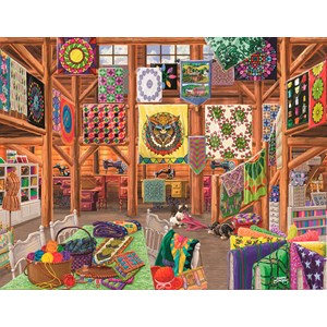 SunsOut (38811) - Joseph Burgess: "Quilted with Love" - 1000 Teile Puzzle