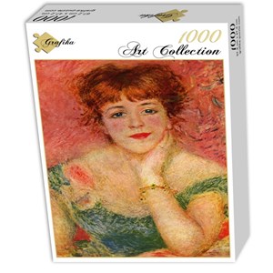 Grafika (00269) - Pierre-Auguste Renoir: "La Rêverie, 1877" - 1000 Teile Puzzle