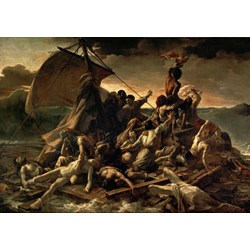 Grafika (00426) - Théodore Géricault: "Le Radeau de La Méduse, 1817-1818" - 1000 Teile Puzzle
