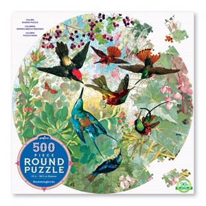 eeBoo (EPZFHMB) - "Hummingbirds" - 500 Teile Puzzle