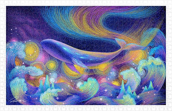 Pintoo (h2122) - "The Whale" - 1000 Teile Puzzle