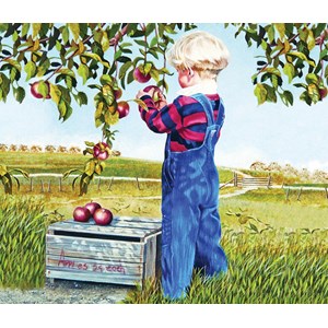 SunsOut (26282) - Patricia Bourque: "Apple Picking" - 550 Teile Puzzle