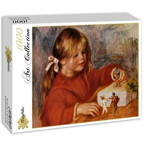 Grafika (00271) - Pierre-Auguste Renoir: "Claude Renoir jouant, 1905" - 1000 Teile Puzzle