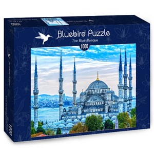 Bluebird Puzzle (70271) - Luciano Mortula: "The Blue Mosque" - 1000 Teile Puzzle