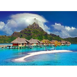 Bluebird Puzzle (70005) - "Bora Bora, Tahiti" - 500 Teile Puzzle