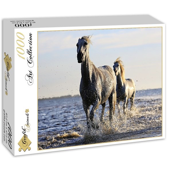 Grafika (01693) - "Pferde" - 1000 Teile Puzzle