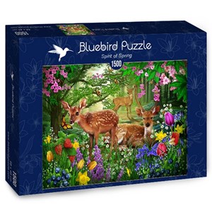 Bluebird Puzzle (70166) - Ciro Marchetti: "Spirit of Spring" - 1500 Teile Puzzle