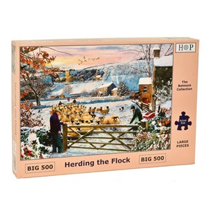 The House of Puzzles (4531) - "Herding The Flock" - 500 Teile Puzzle