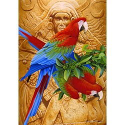 Bluebird Puzzle (70103) - Graeme Stevenson: "Aztec Rainbow" - 1500 Teile Puzzle