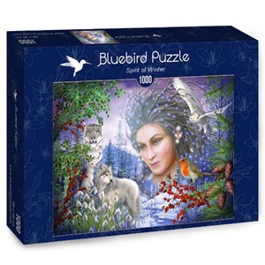 Bluebird Puzzle (70181) - Ciro Marchetti: "Spirit of Winter" - 1000 Teile Puzzle