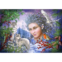 Bluebird Puzzle (70181) - Ciro Marchetti: "Spirit of Winter" - 1000 Teile Puzzle