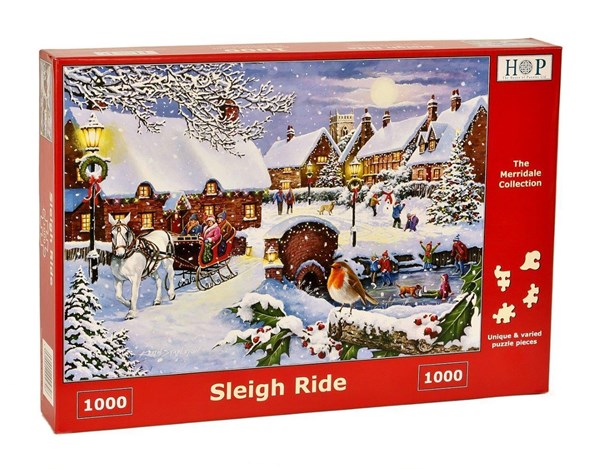 The House of Puzzles (4708) - "Sleigh Ride" - 1000 Teile Puzzle