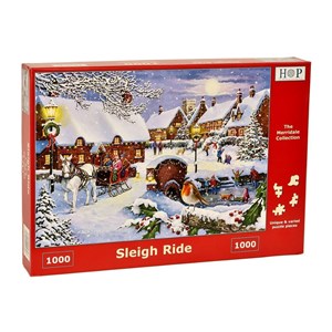 The House of Puzzles (4708) - "Sleigh Ride" - 1000 Teile Puzzle