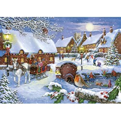 The House of Puzzles (4708) - "Sleigh Ride" - 1000 Teile Puzzle