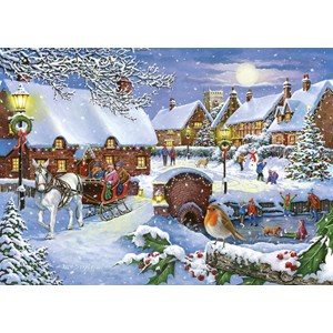 The House of Puzzles (4708) - "Sleigh Ride" - 1000 Teile Puzzle