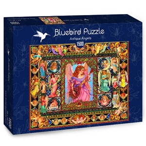 Bluebird Puzzle (70027) - Lewis T. Johnson: "Antique Angels" - 1500 Teile Puzzle
