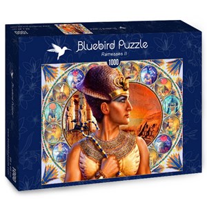 Bluebird Puzzle (70176) - Andrew Farley: "Ramesses II" - 1000 Teile Puzzle