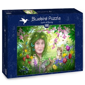 Bluebird Puzzle (70182) - Ciro Marchetti: "Spirit of Spring" - 1000 Teile Puzzle