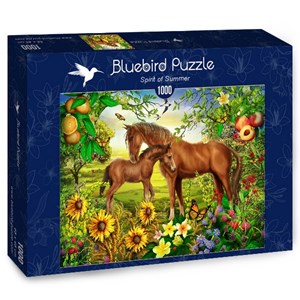 Bluebird Puzzle (70186) - Ciro Marchetti: "Spirit of Summer" - 1000 Teile Puzzle
