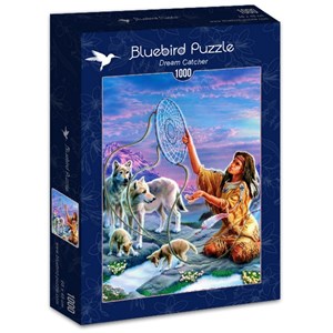 Bluebird Puzzle (70134) - Robin Koni: "Dream Catcher" - 1000 Teile Puzzle