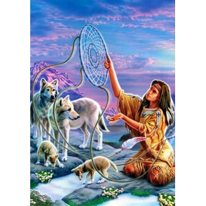 Bluebird Puzzle (70134) - Robin Koni: "Dream Catcher" - 1000 Teile Puzzle