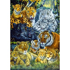 Bluebird Puzzle (70082) - Jenny Newland: "The Mother's Pride" - 1000 Teile Puzzle