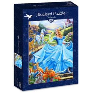 Bluebird Puzzle (70085) - Jenny Newland: "Cinderella" - 1000 Teile Puzzle