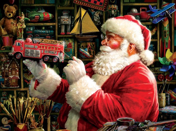 SunsOut (50737) - Larry Jones: "Last Minute Touchup" - 1000 Teile Puzzle