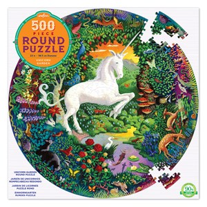 eeBoo (EPZFUNG) - "Unicorn Garden" - 500 Teile Puzzle