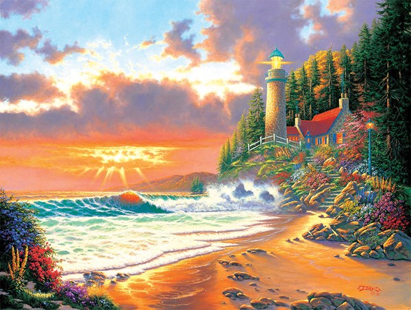 SunsOut (26136) - Derk Hansen: "Golden Hour" - 1000 Teile Puzzle