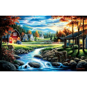 SunsOut (55168) - Chuck Black: "Country Sunday" - 1000 Teile Puzzle