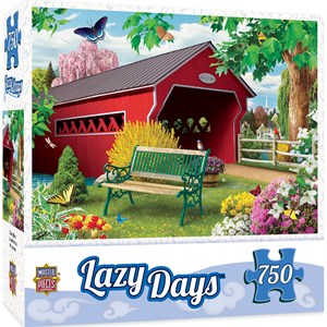 MasterPieces (31815) - "Lazy Days, Springtime" - 750 Teile Puzzle