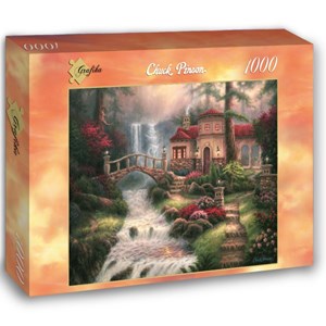 Grafika (02765) - Chuck Pinson: "Sierra River Falls" - 1000 Teile Puzzle
