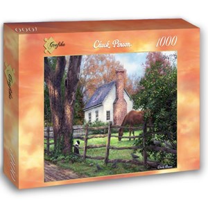 Grafika (02768) - Chuck Pinson: "Where Time Moves Slower" - 1000 Teile Puzzle