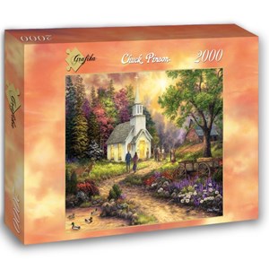 Grafika (02774) - Chuck Pinson: "Strength Along the Journey" - 2000 Teile Puzzle