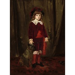 Grafika (01940) - Mary Cassatt: "Eddy Cassatt, 1875" - 2000 Teile Puzzle