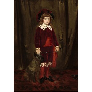 Grafika (01941) - Mary Cassatt: "Eddy Cassatt, 1875" - 1000 Teile Puzzle