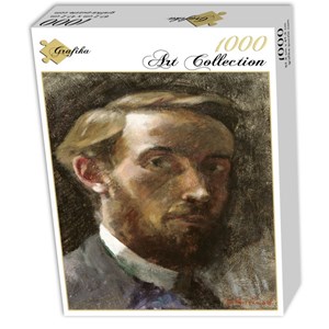 Grafika (01807) - Edouard Vuillard: "Self-Portrait, Aged 21, 1889" - 1000 Teile Puzzle