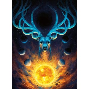 Nathan (87243) - "Constellation du Cerf" - 500 Teile Puzzle
