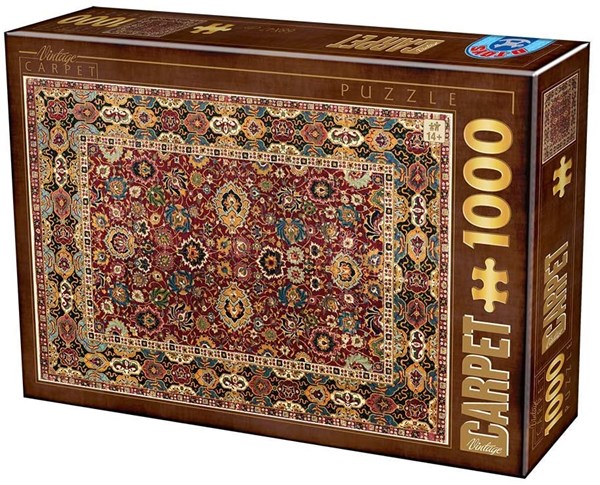 D-Toys (76908) - "Vintage Carpet" - 1000 Teile Puzzle
