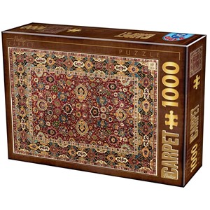 D-Toys (76908) - "Vintage Carpet" - 1000 Teile Puzzle