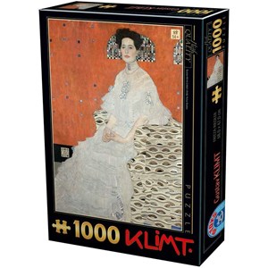 D-Toys (76861) - Gustav Klimt: "Fritza Riedler" - 1000 Teile Puzzle