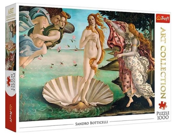 Trefl (10589) - Sandro Botticelli: "Die Geburt der Venus" - 1000 Teile Puzzle