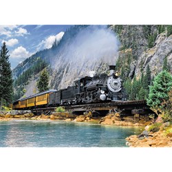 Trefl (37379) - "Bergzug" - 500 Teile Puzzle