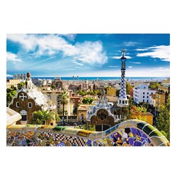Trefl (26147) - "Der Park Güellin, Barcelona" - 1500 Teile Puzzle