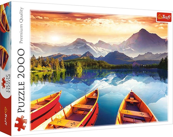 Trefl (27096) - "Kristallsee" - 2000 Teile Puzzle