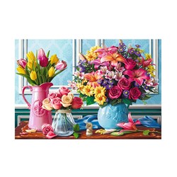 Trefl (26157) - "Blumen" - 1500 Teile Puzzle