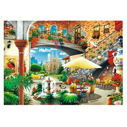 Trefl (27105) - "Vista von Barcelona" - 2000 Teile Puzzle